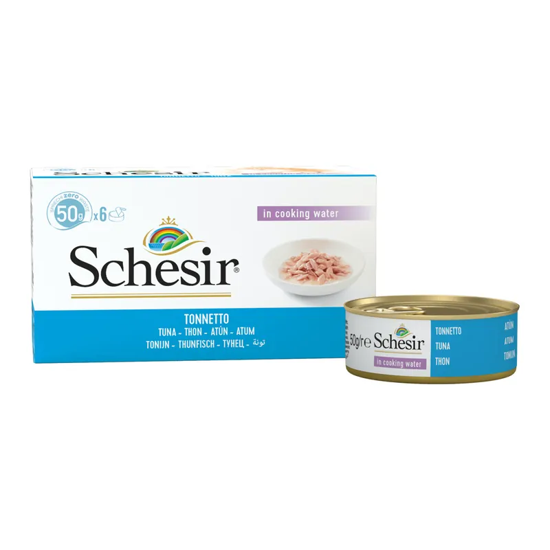 Saisonangebot Schesir Thunfisch in Broth 6x50 g Multipack